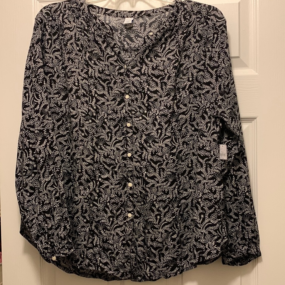 Old Navy Long Sleeve Blouse